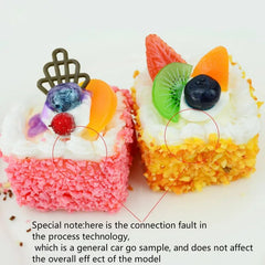 Artificial Kitchen Fruit Cakes Toy