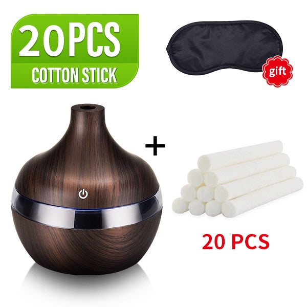 Ultrasonic Wood Grain Humidifier