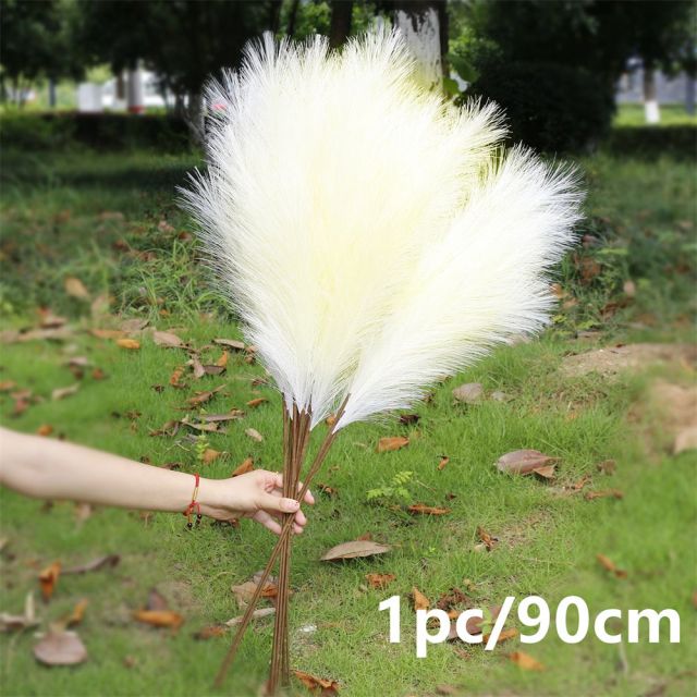 Artificial Pampas Grass Branch Flower